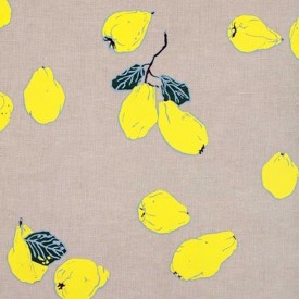 Quinces -  Yellow/Putty - Linen - £135 pm