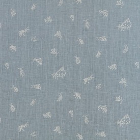 Summer Insects - Ivory/Grey - Linen - £105 pm