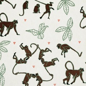 Monkeys - £235 per 3m roll (127cm wide)