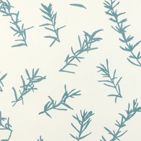 Rosemary (Seawater) - white - £130 per 3m roll (134cm wide roll)